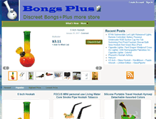 Tablet Screenshot of bongsplus.com